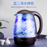 卓朗 F-622 耐热高硼硅电热水壶 1.7L 自动断电 英国Strix温控器