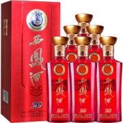 西凤 F20 45度 白酒 口感凤香型 500ml*6瓶