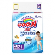 大王（GOO.N） 维E纸尿裤 XL21片 加大号尿不湿 （12-17kg）