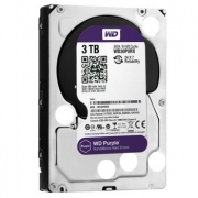西部数据（WD） 紫盘 3TB SATA6Gb/s 64M 监控硬盘 24x7全天候高清监控