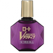 乐敦V Active促进角膜代谢机能 补充泪液 眼药水 13ml
