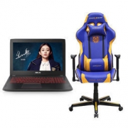 ASUS 华硕 飞行堡垒FX60 15.6英寸游戏本+DXRacer 迪锐克斯电竞椅