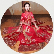 秀禾服 新款敬酒服中式婚纱龙凤褂