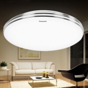 松下（Panasonic）   HHLA1038CBW01 LED灯吸顶灯 11W 带银色装饰带