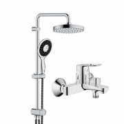 高仪（GROHE ）  三出水淋浴花洒套装