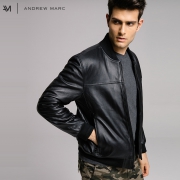 Andrew Marc  真皮皮夹克