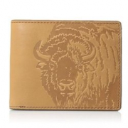 化石（Fossil）  Luke Embossed 男款真皮钱包