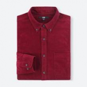 新补货：UNIQLO 优衣库 401452 男士灯芯绒衬衫
