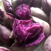 软糯香甜# 沙地农家紫薯地瓜紫心红薯现挖5斤