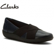 亚马逊海外购：Clarks 其乐 女士Medora真皮一脚蹬休闲鞋 PRIME会员免费直邮