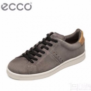 6PM：国内￥1339，ECCO 爱步 Kallum 卡林 男士真皮休闲板鞋 新低$59.8