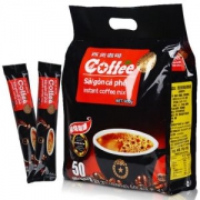 越南进口 西贡咖啡SAGOcoffee 三合一炭烧速溶咖啡 18g*50条