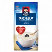 桂格 早餐谷物膳食纤维燕麦片400g袋装