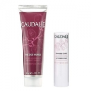CAUDALIE 欧缇丽 葡萄籽护甲手霜（茶香）+葡萄多酚润唇膏套装 *4件