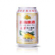 限上海/四川/陕西/湖北：燕京啤酒 9度 菠萝啤 330ml*24听  *2件