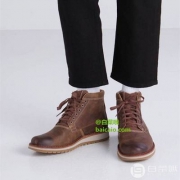 限尺码，Clarks 其乐 Varby Top 男士真皮系带短靴 Prime会员免费直邮含税