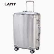 LATIT PC 铝框 旅行行李箱 拉杆箱 25英寸