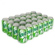 限重庆、贵州、云南、西藏：美年达 青苹果味 330ml *24听