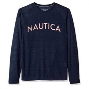 NAUTICA 诺帝卡 男士长袖圆领T恤