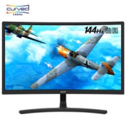 1日0点：acer 宏碁 ED242QR 23.6英寸 VA电竞曲面显示器（1800R、144Hz）