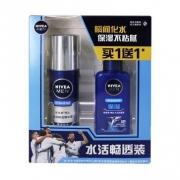 NIVEA 妮维雅 男士水活畅透精华露套装 *2件
