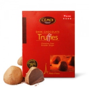 赛梦 CEMOI 法国进口 可可76%松露形黑巧克力制品100g*3   京东节日分享装