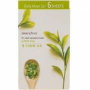 innisfree 悦诗风吟 真萃鲜润面膜 白茶 20ml*6片