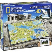 4D Cityscape 国家地理系列 古代希腊 4D立体四维拼图 600片+