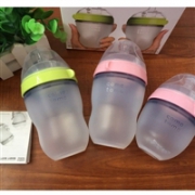 Comotomo 可么多么 硅胶软性奶瓶 250ml*2个  两色可选