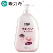 隆力奇 牛奶润肤沐浴露 1L 送蛇胆牛奶200ml