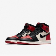 9点开售！ AIR JORDAN I “BRED TOE” 男子复刻篮球鞋