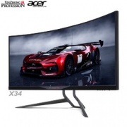 acer 宏碁 掠夺者 X34 34英寸 21:9曲面显示器（3440×1440、100Hz、100% sRGB） 5958元