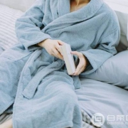 网易严选 秋冬长绒棉加厚无捻浴袍 男女款