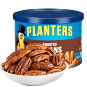 Planters美国绅士进口盐焗碧根果仁205g罐装