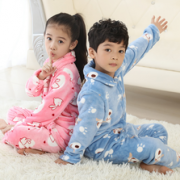 R88 儿童法兰绒睡衣家居服套装  29.9元包邮（34.9-5券）