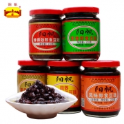 阳帆牌 即食豆豉瓶装 210g*5瓶 广东阳江特产