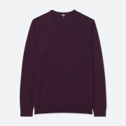 UNIQLO优衣库 男士美利奴羊毛针织衫