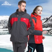 Dreamway 户外登山服 男女冲锋衣三合一 送抓绒裤