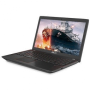 ASUS 华硕 飞行堡垒二代FX53 15.6英寸游戏笔记本电脑（i7-7700 8G 1T+128 4G红黑）