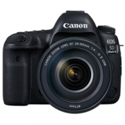 Canon 佳能 EOS 5D Mark IV 单反套机（E像素 61点对焦    24F 24-105mm f/4L IS II USM）  23999元