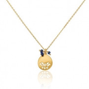 Satya Jewelry 莲花生辰石女士项链