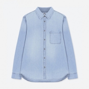 UNIQLO优衣库 女装牛仔衬衫