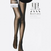 限L-LL码、凑单品：ATSUGI 厚木 黑系列 FP6290 25D 女款连裤袜 3双装