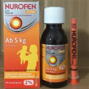 19点结束！Nurofen布洛芬婴幼儿/儿童退烧口服液 2% 橙味 6个月-9岁 100ml