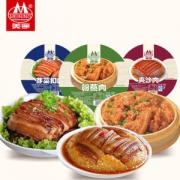 美宁食品 碗装粉蒸肉+夹沙肉+芽菜扣肉 共1100g 加热即食