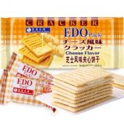 历史新低！EDO pack 饼干蛋糕 苏打夹心饼干 芝士风味 240g/袋