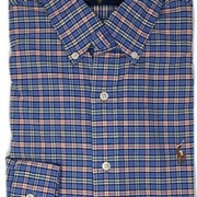 限S码！Ralph Lauren 拉尔夫·劳伦   男士Classic Fit长袖衬衫