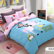 天猫商城：Paul Frank 大嘴猴 纯棉卡通四件套1.5~1.8米通用 多款