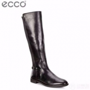 ECCO 爱步 型塑15 女士真皮粗跟长靴 4折$96