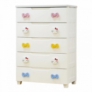 爱丽思 HELLO KITTY儿童收纳抽屉柜